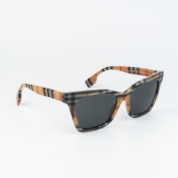 NEW Burberry Elsa BE4346 394487 Brown Grey Women Sunglasses